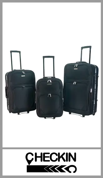 SET DE 3 VALIJAS CHECK IN SEMI RíGIDAS 20, 24 Y 28 PULGADAS